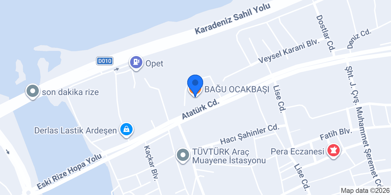 BAĞU OCAKBAŞI konumu