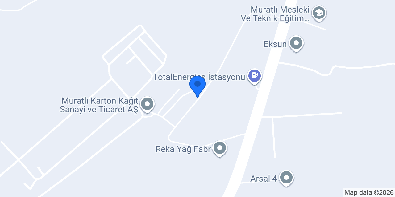 Muratlı OSB konumu