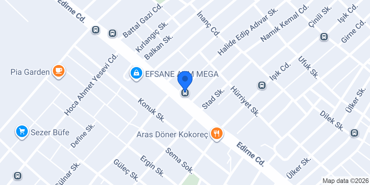 Trabzon Ekmek Fırını konumu