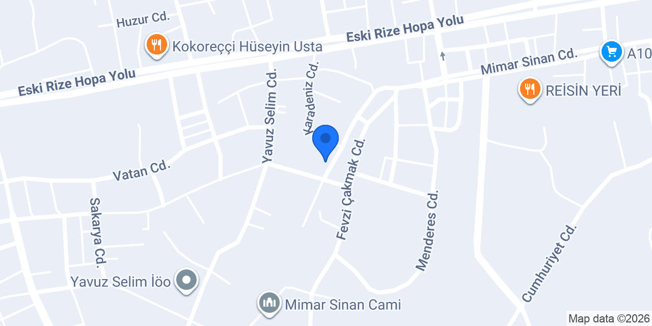 BEKTAŞOĞLU MOBİLYA konumu
