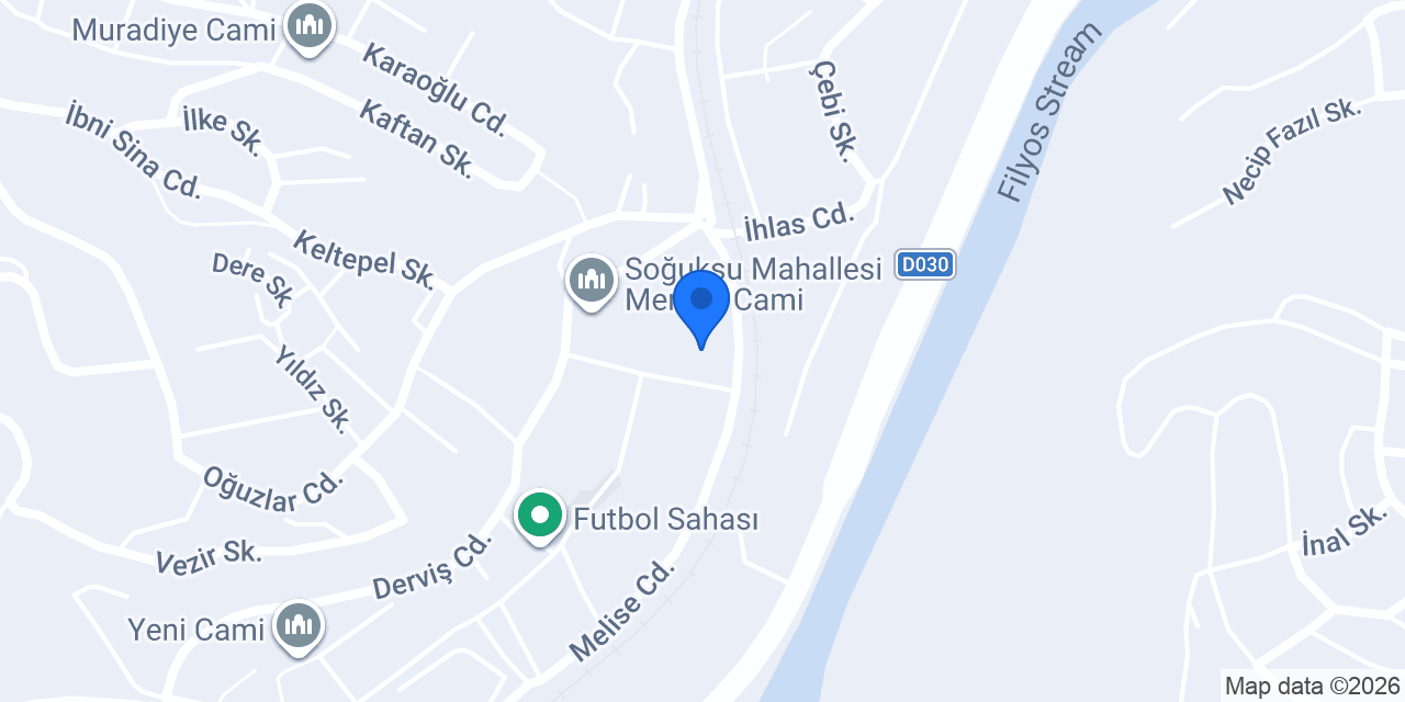 Hira Dondurma ve Çiğköfte konumu