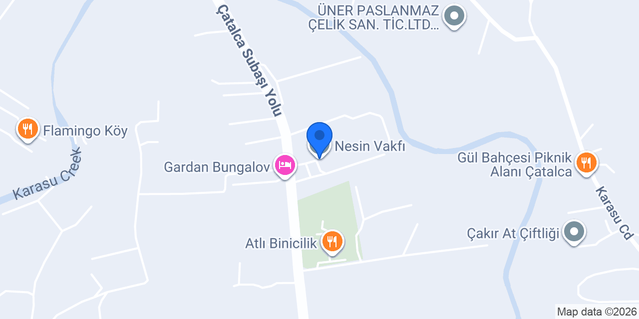 Nesin Vakfı konumu