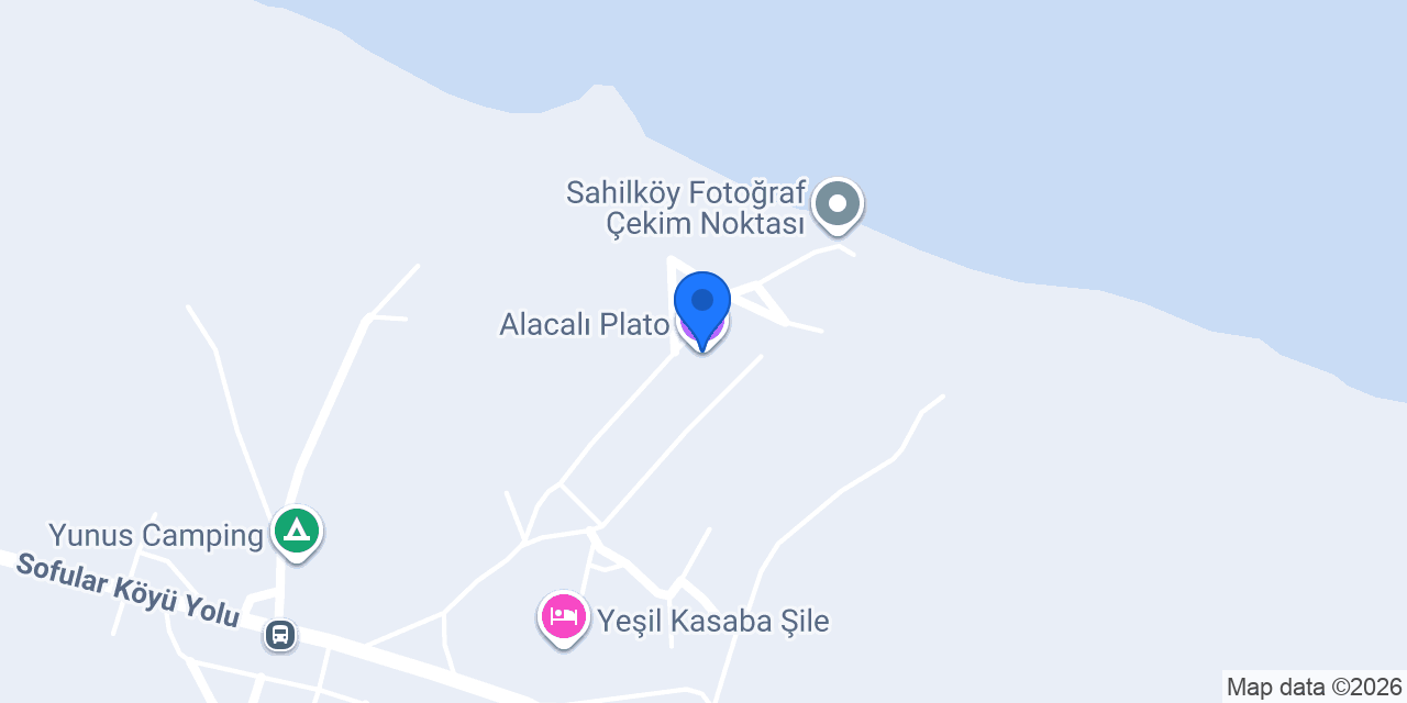 Alacalı Plato konumu