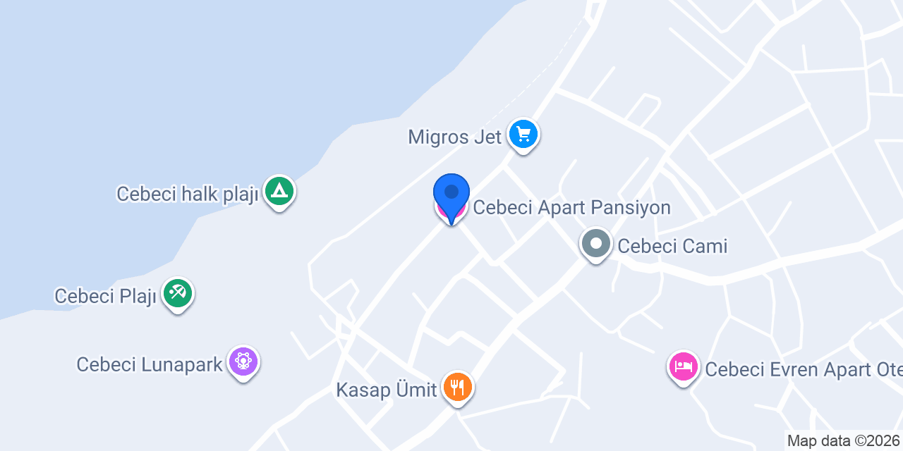 Cebeci Apart Pansiyon konumu