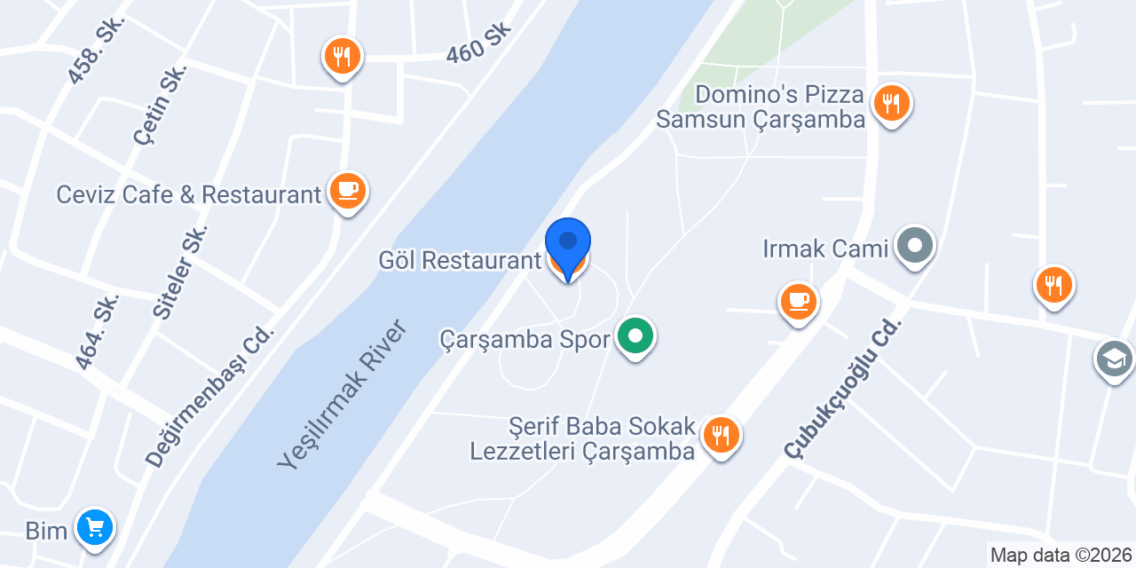 Göl Restaurant konumu