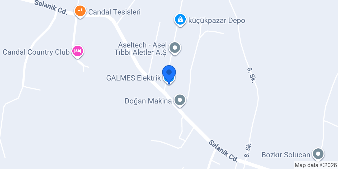 GALMES Elektrik konumu