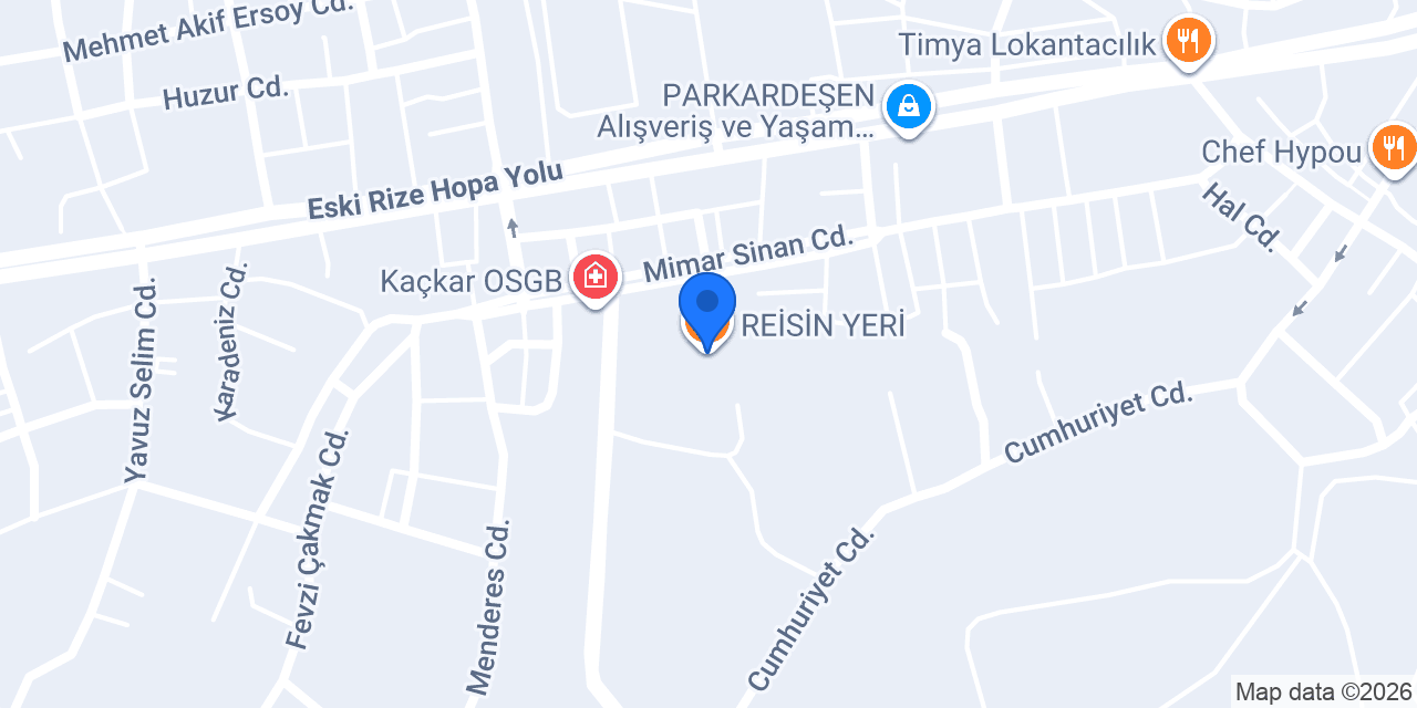 REİSİN YERİ konumu