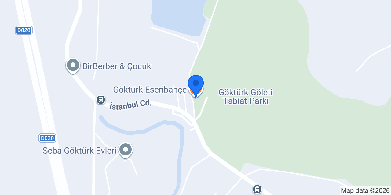 Göktürk Esenbahçe konumu