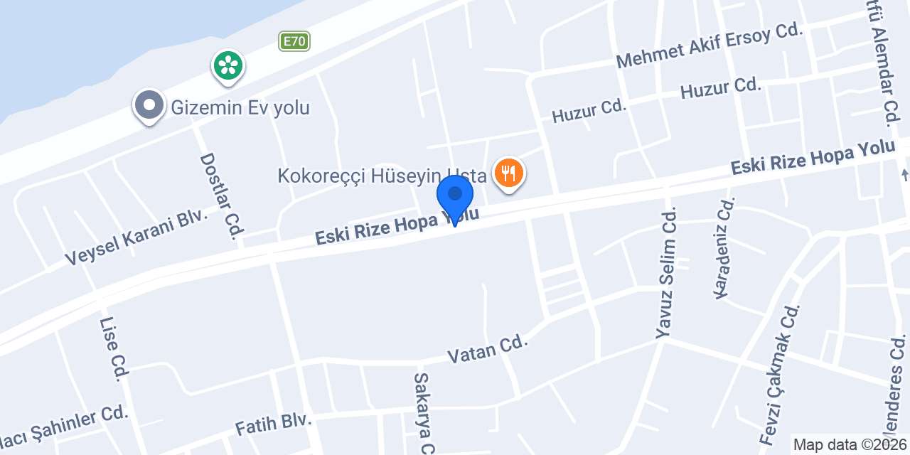 Cemre Tesettür konumu