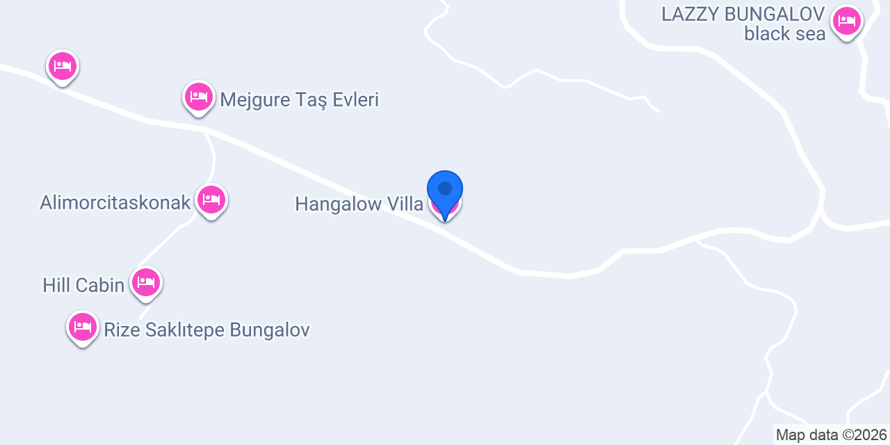 Hangalow Villa konumu