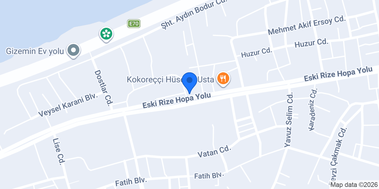 Yaylacı Auto konumu