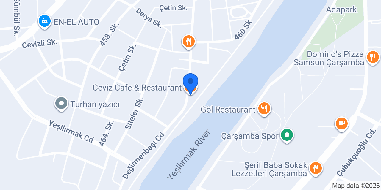 Ceviz Cafe & Restaurant konumu