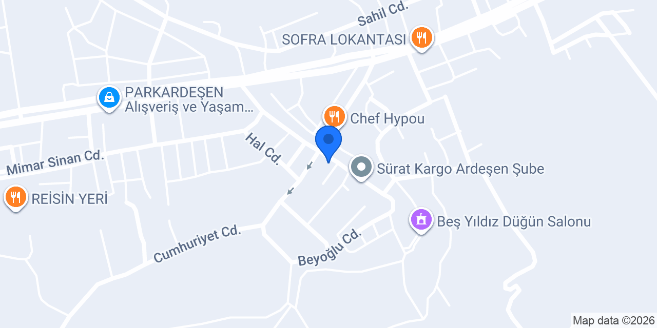 CAN DENİZ İNŞAAT konumu