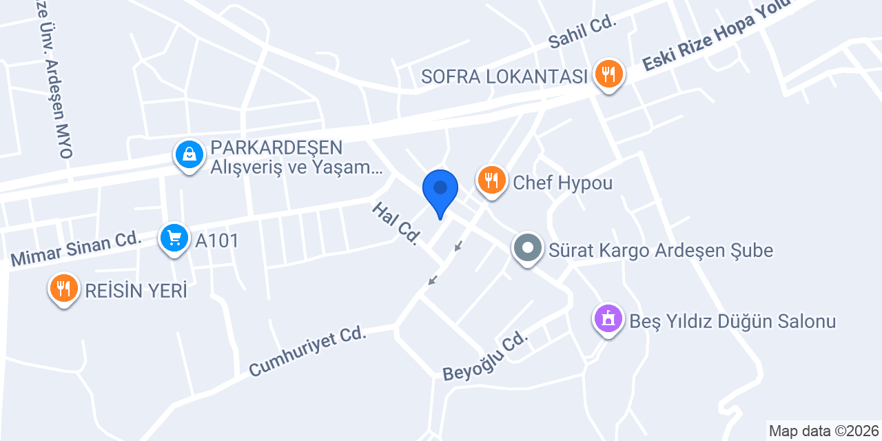 Servis Plus GSM konumu