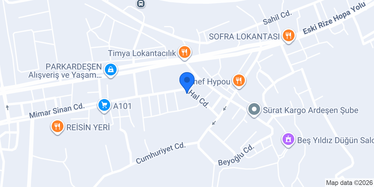 MAKAS ERKEK KUAFÖRÜ konumu