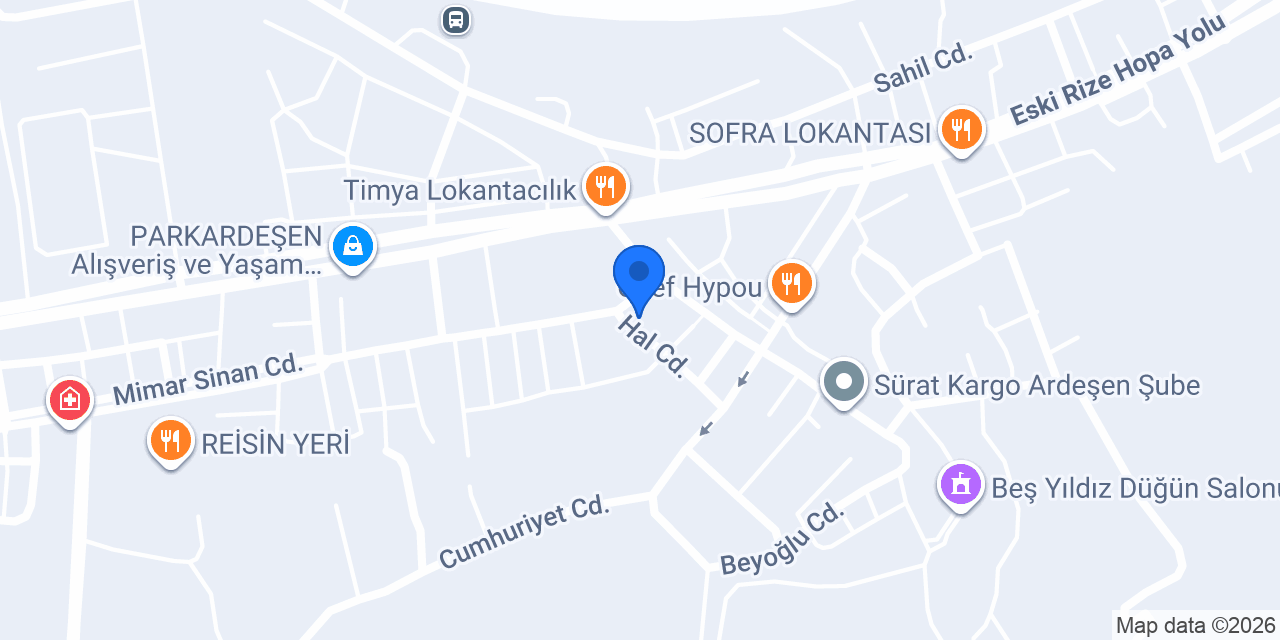 Terzioğlu Kırtasiye konumu
