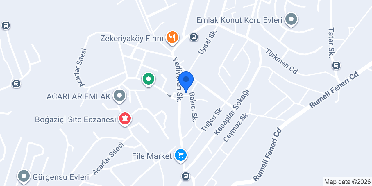 Kasap Ensar Şarküteri konumu
