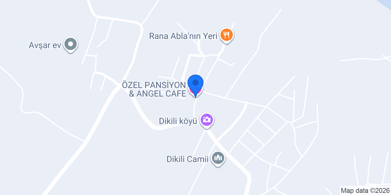 ÖZEL PANSİYON & ANGEL CAFE konumu