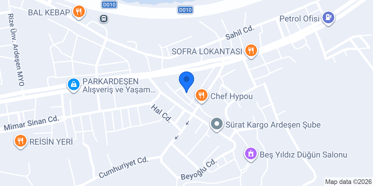 Okumuşlar Ticaret konumu