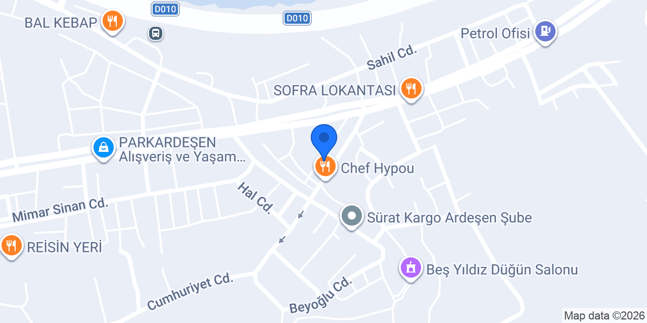 MOTTO CAFE & FAST FOOD konumu