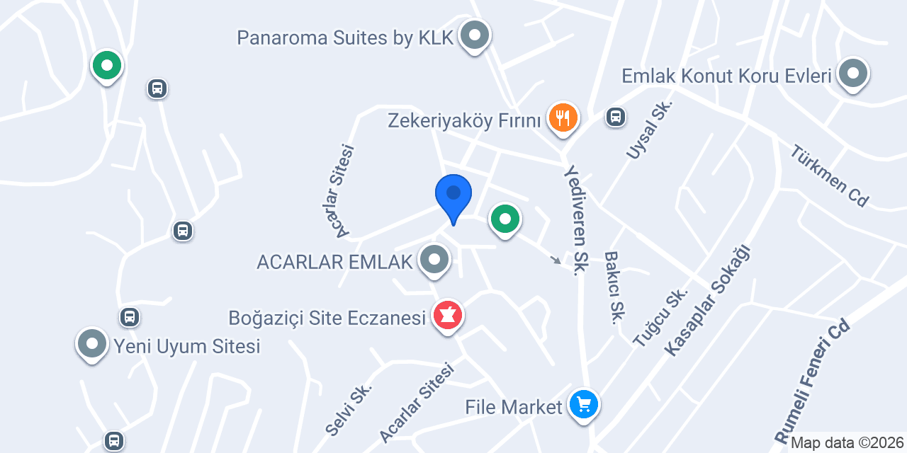 İfteri Bakery konumu