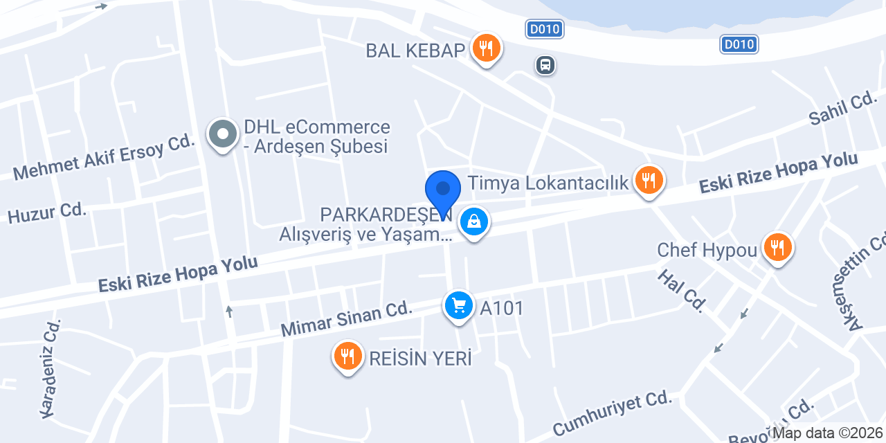Oses Çiğ Köfte konumu