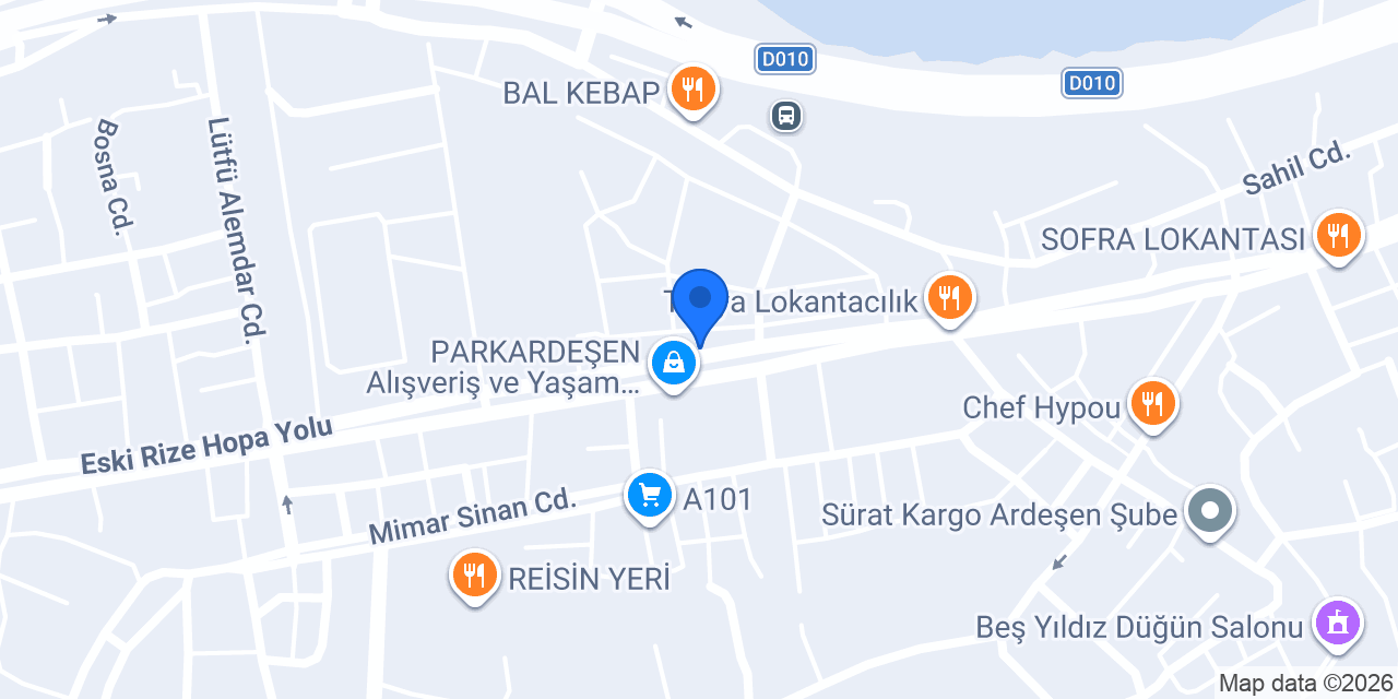 Zeni Pide Ve Kebap konumu
