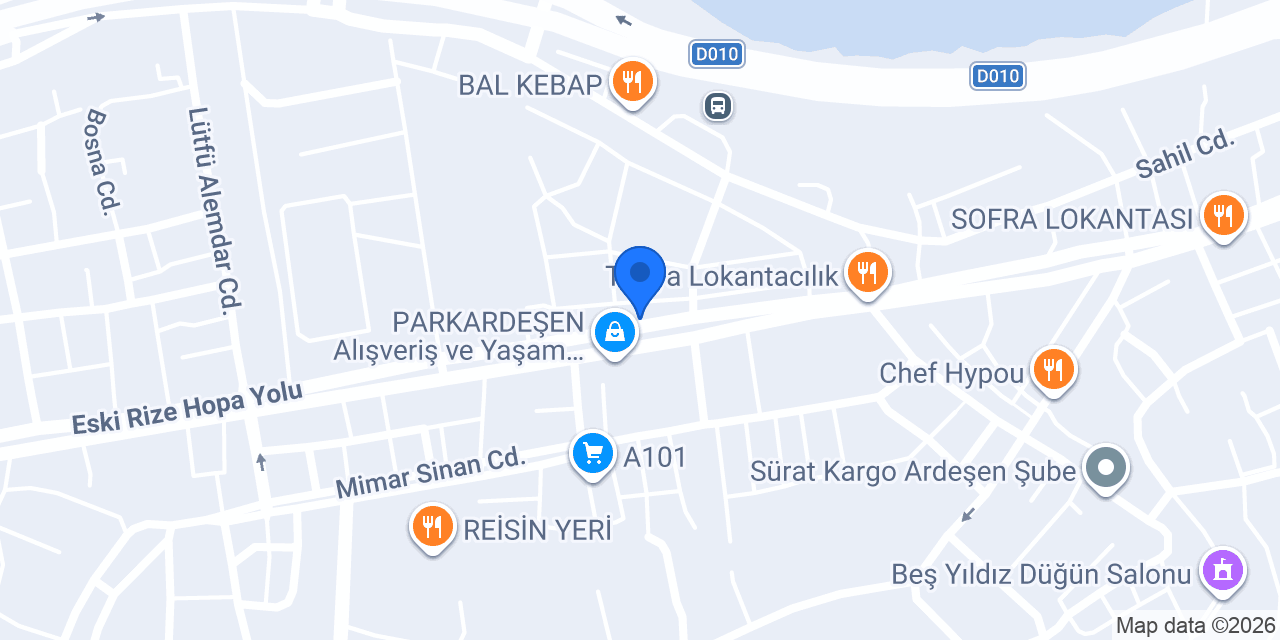 Biberoğlu İnşaat konumu