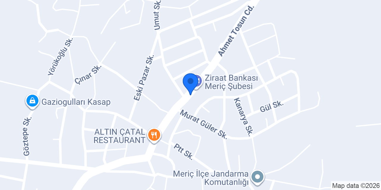 Karaca Tarım konumu