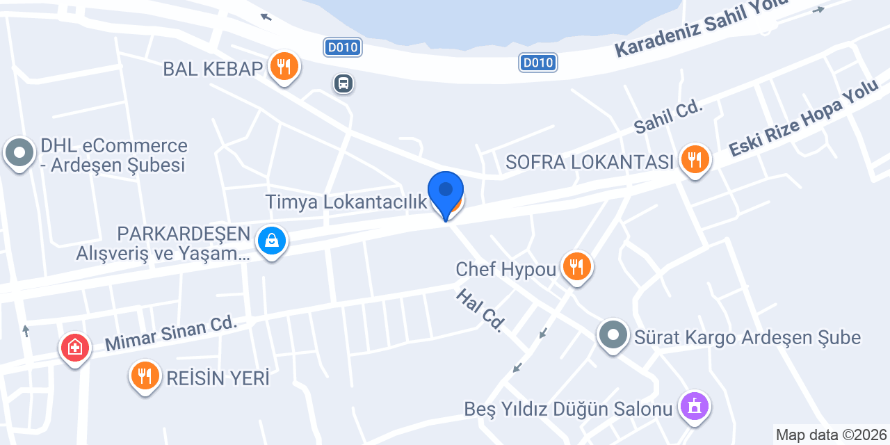 Ayvazoğlu Ticaret konumu
