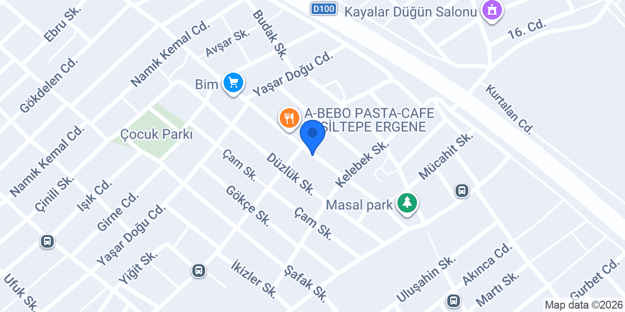 Has Çiğ Köfte Dünyası konumu