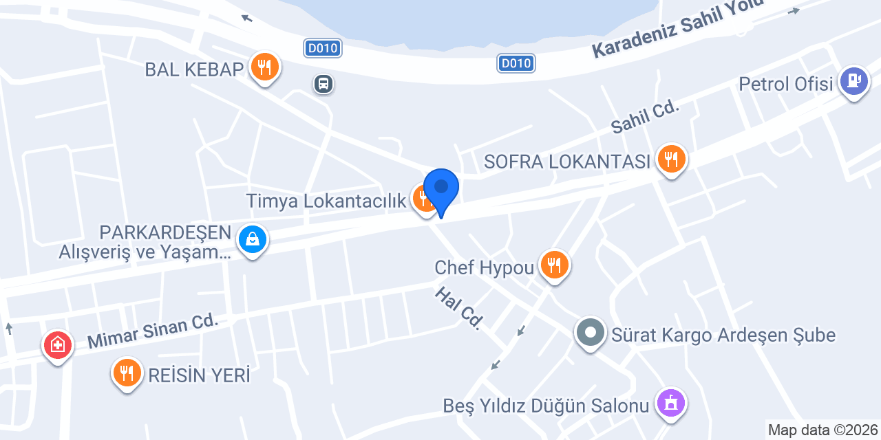 Milenyum Kuaför konumu