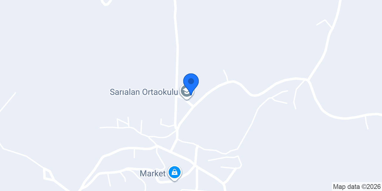 Sarıalan Ortaokulu konumu