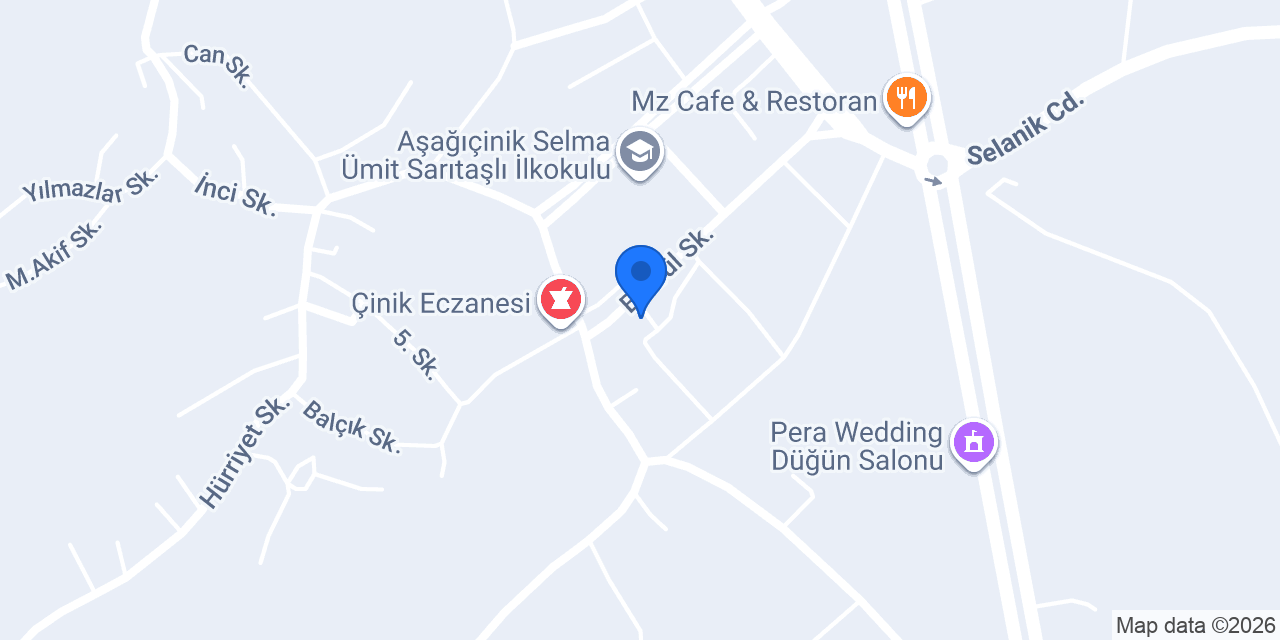 Aşağı Çinik Aile Sağlık Mrk. konumu