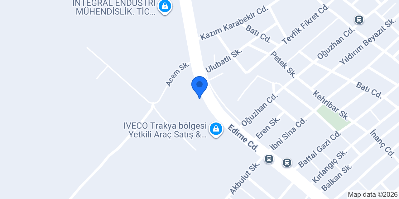 Trakya Gaz konumu