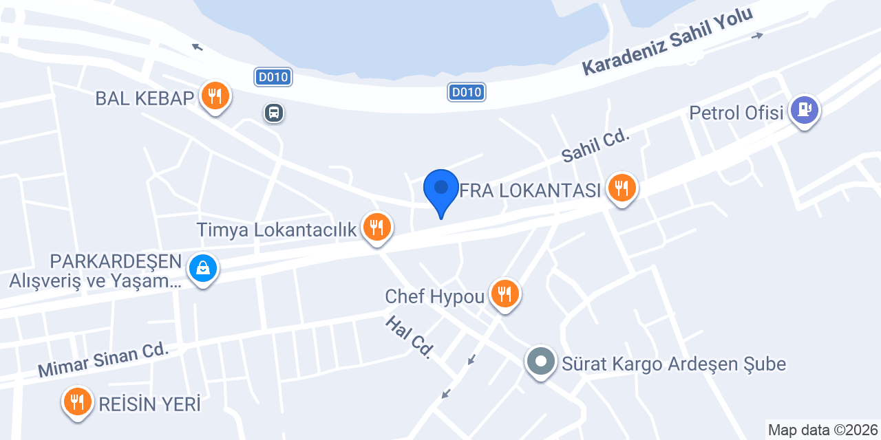 Lazona Lokantacılık konumu