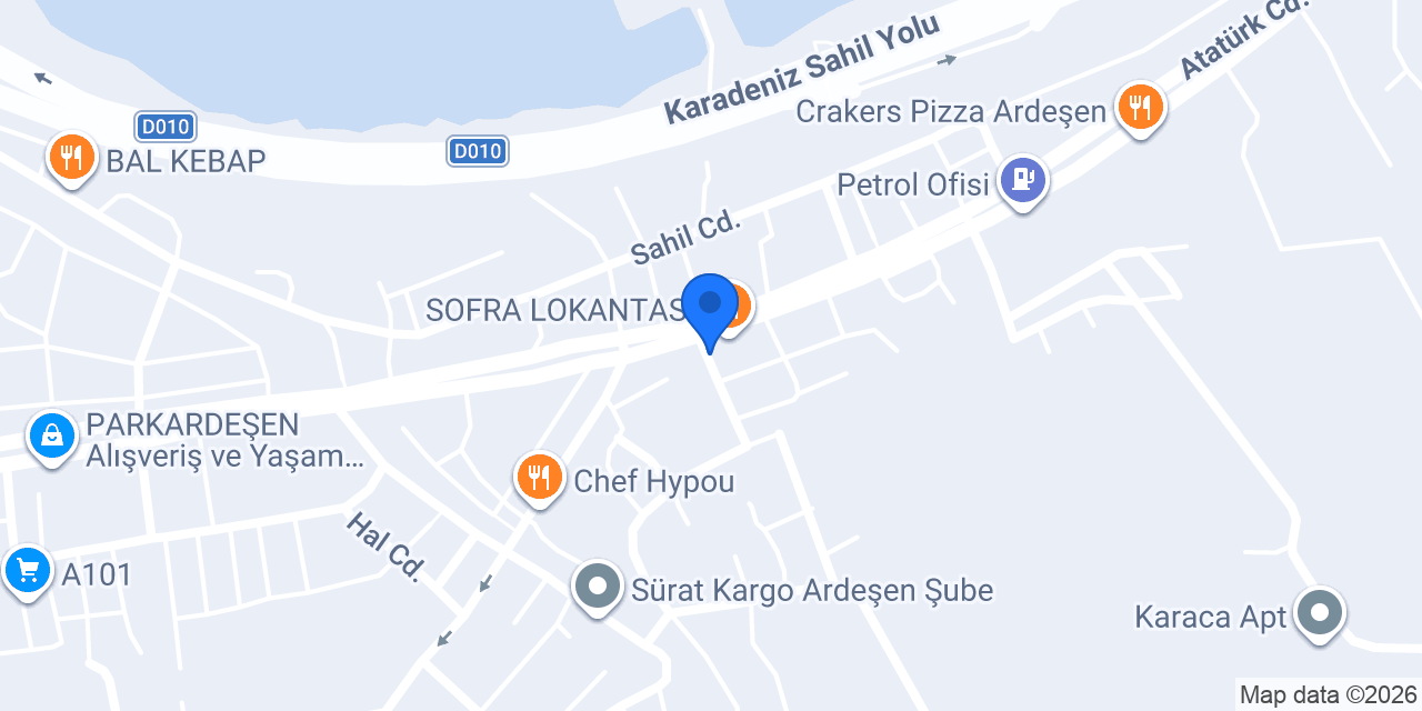 Hoş zaman cafe konumu