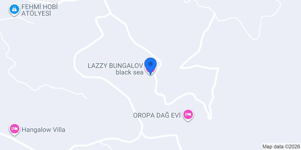LAZZY BUNGALOV black sea konumu