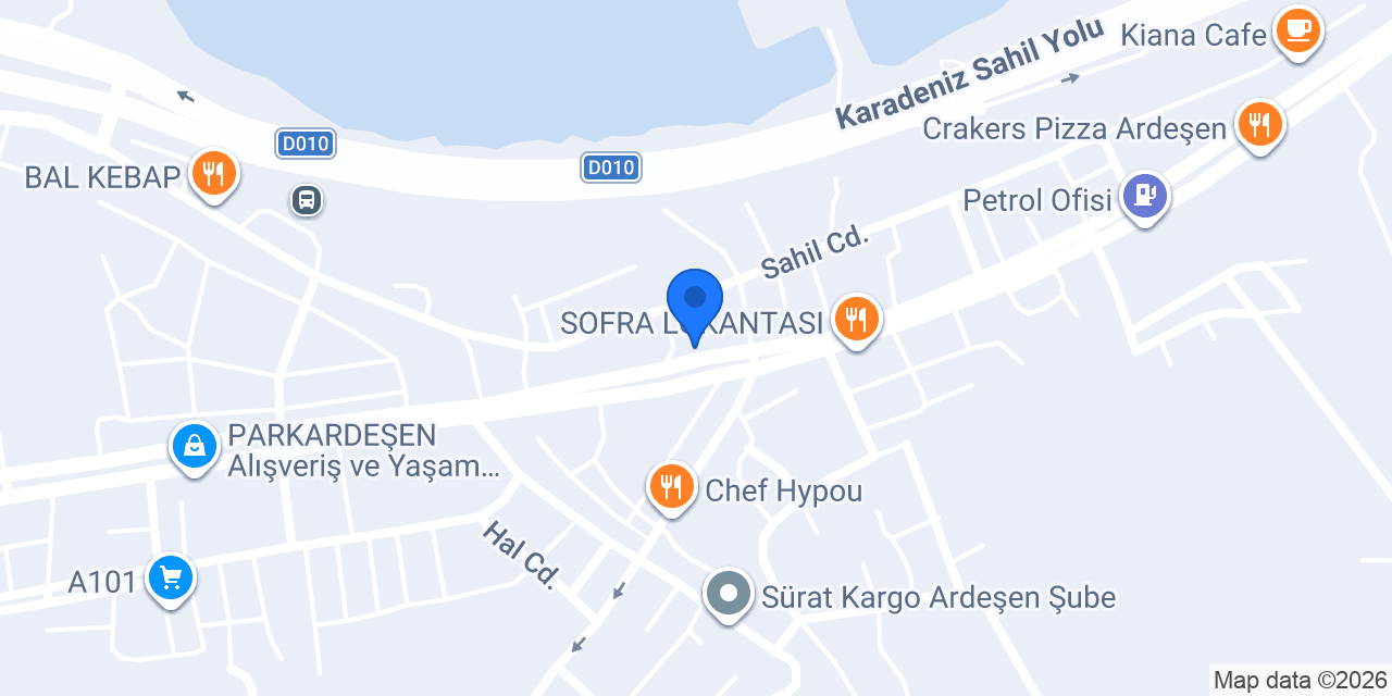 EZMOCE TURİZM SEYAHAT ACENTESİ konumu