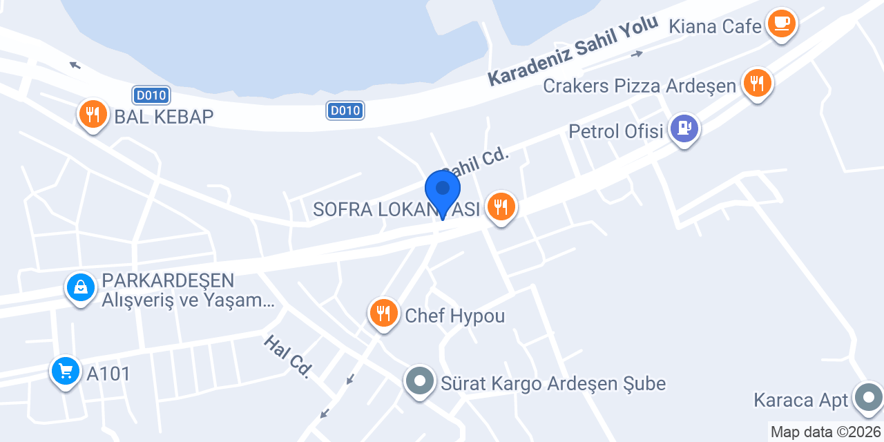 ArEla HOTEL konumu
