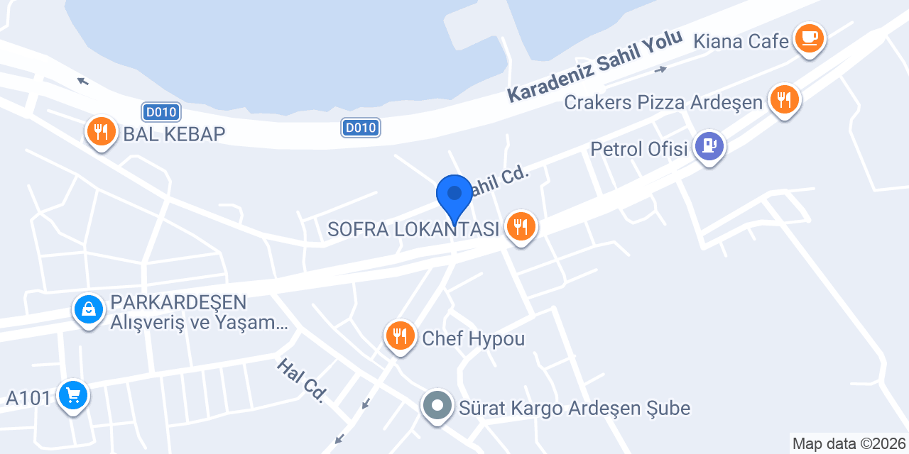 Sigortawin_ardeşen konumu