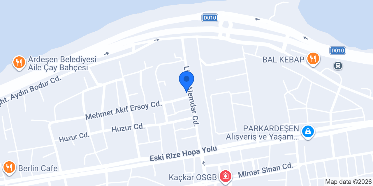 HAYAT ECZANESİ konumu