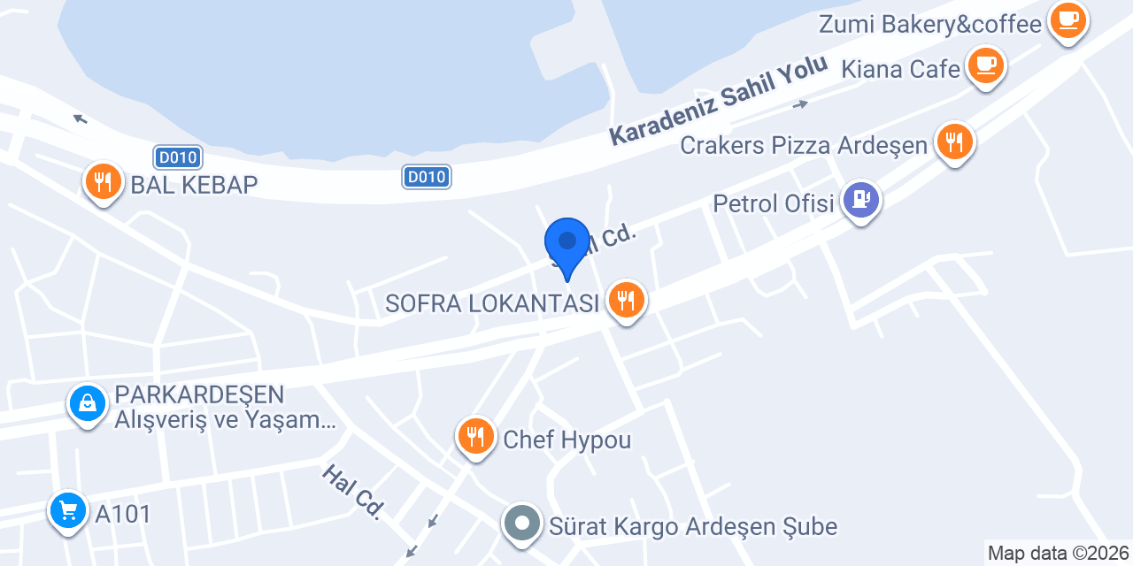 Candan Çiçekçilik konumu