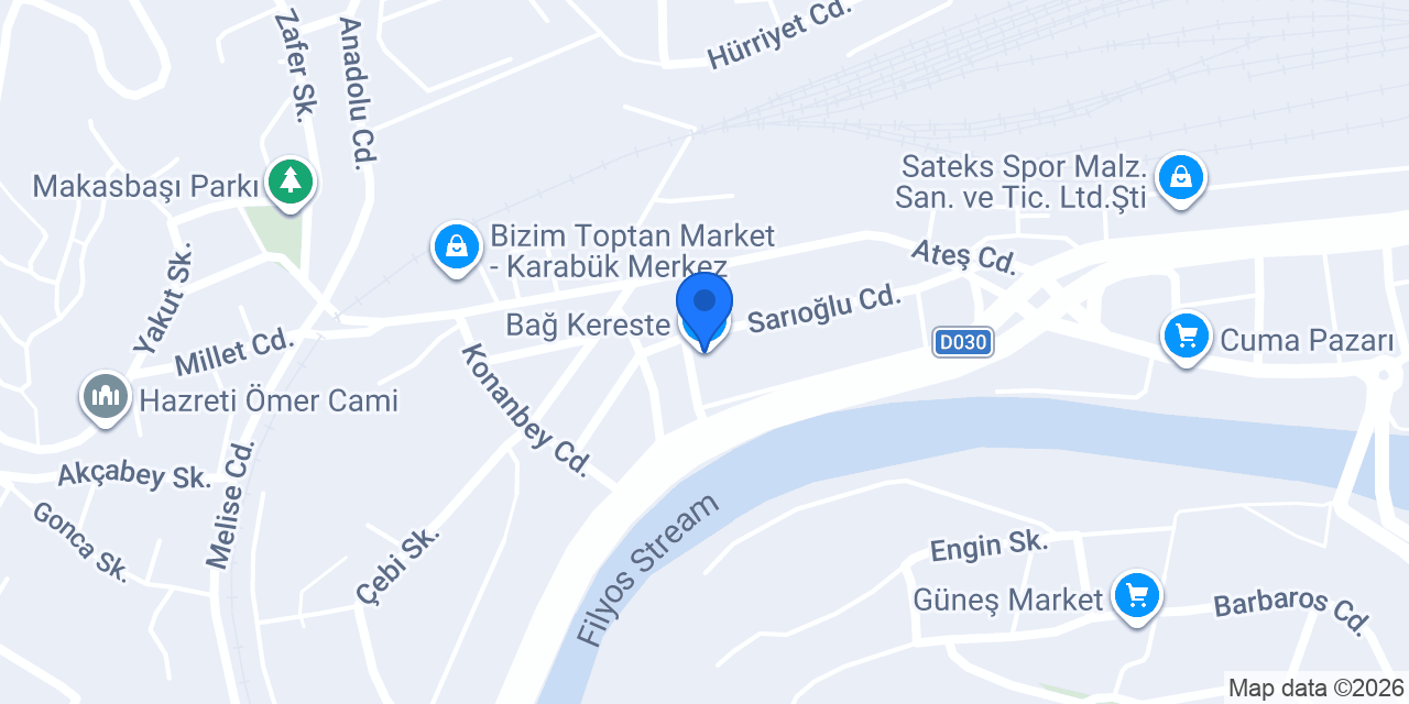 Bağ Kereste konumu