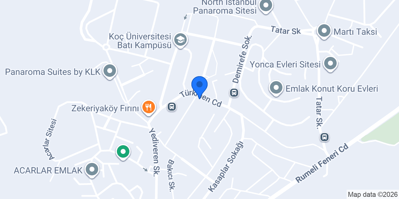 Alcanlar Tekel Zekeriyaköy konumu