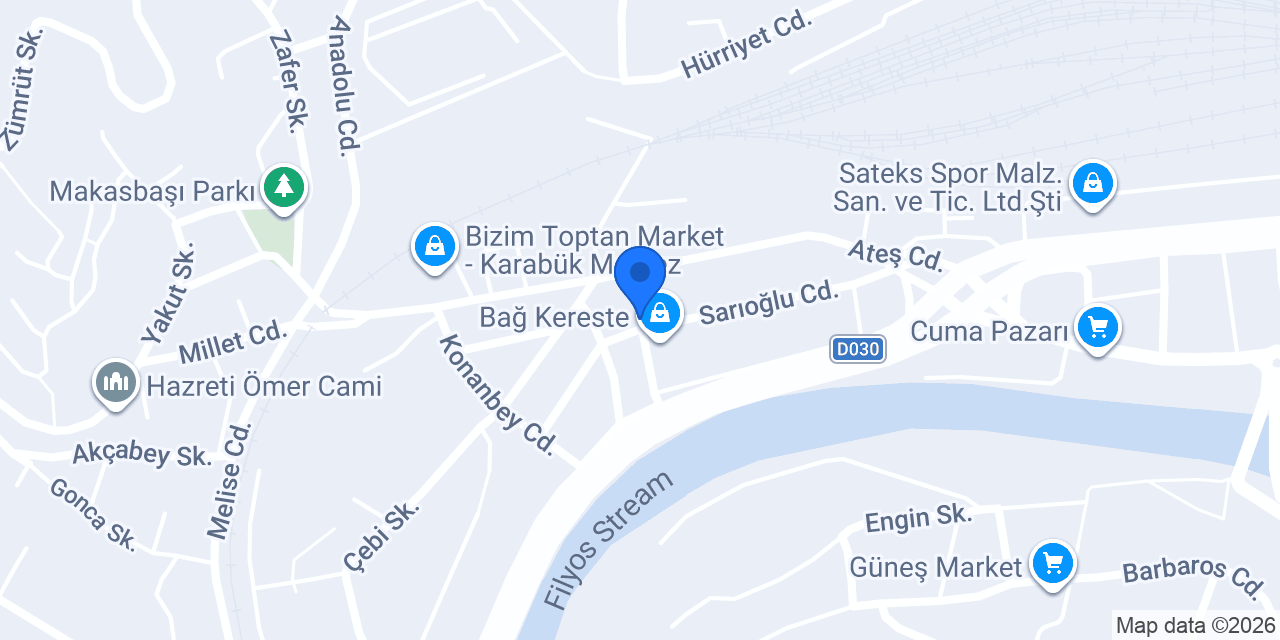 Yükseller Ticaret konumu