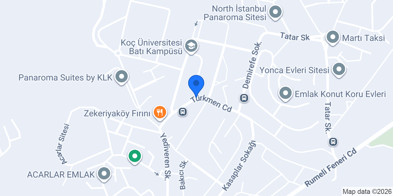 Local Zekeriyaköy konumu