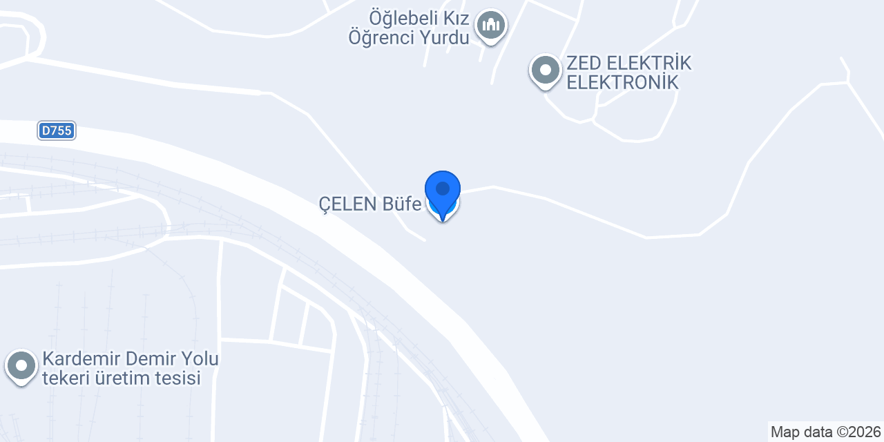 ÇELEN Büfe konumu