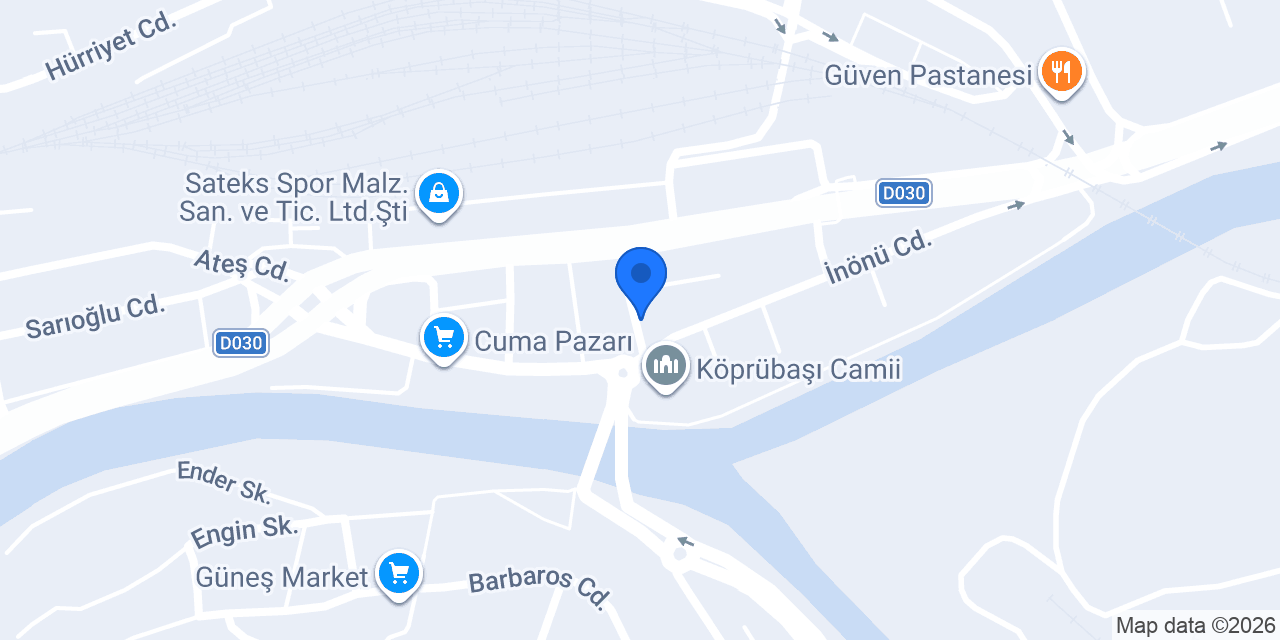 Meşhur Köfte konumu