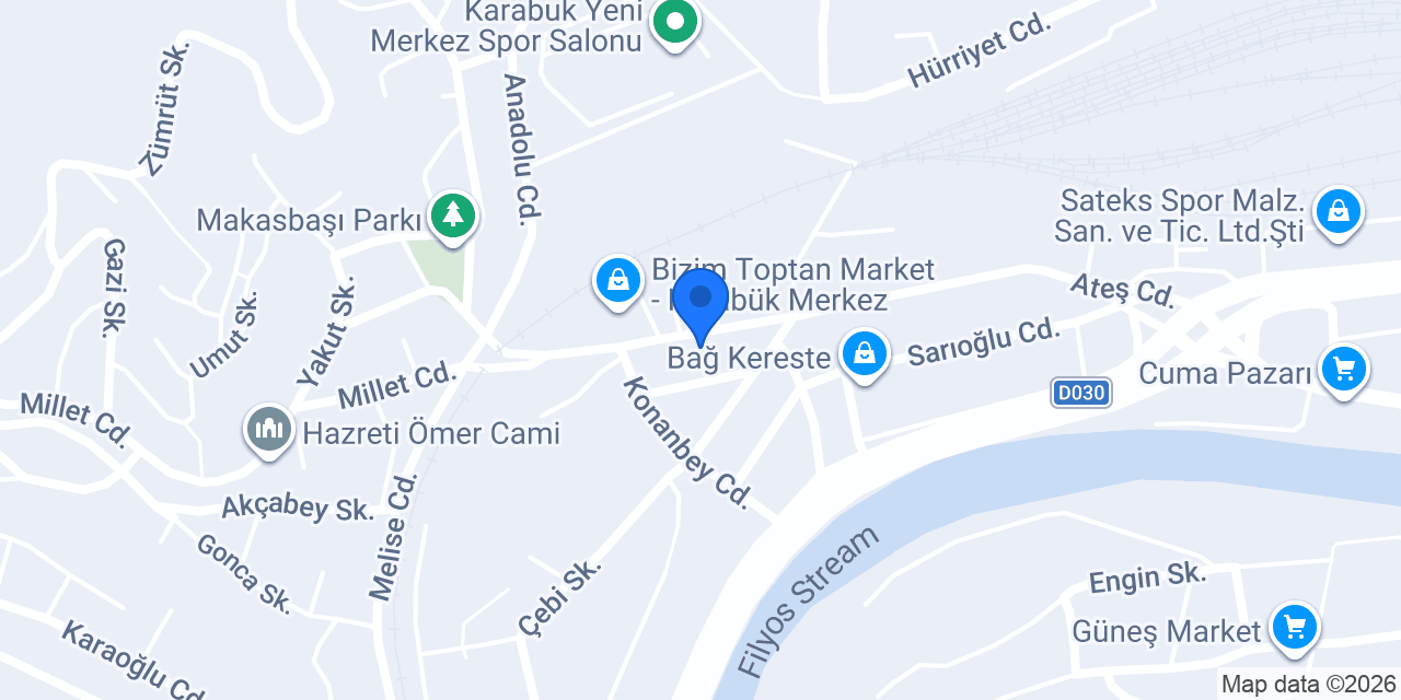 Kozlu Gıda konumu